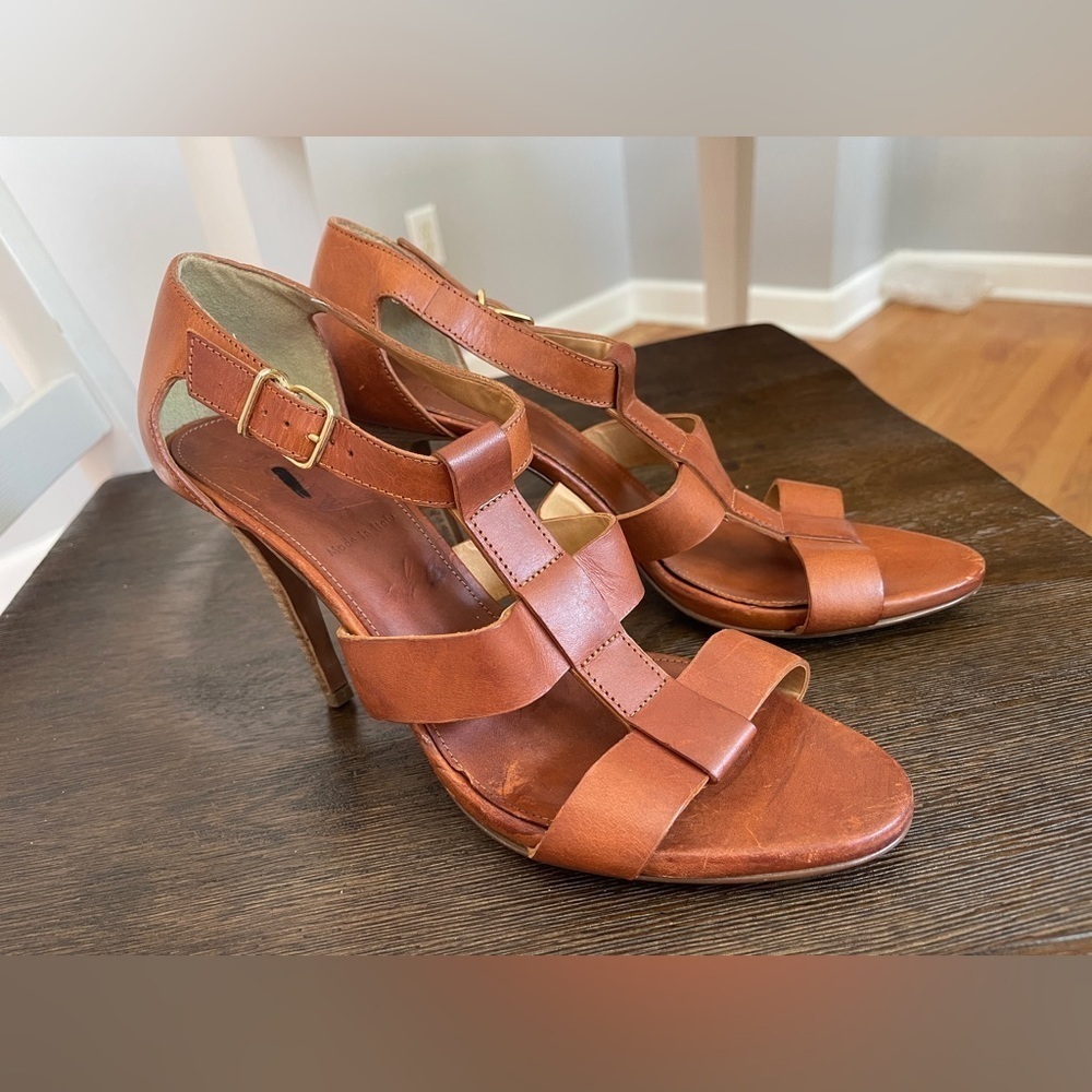 J. Crew heeled sandals
